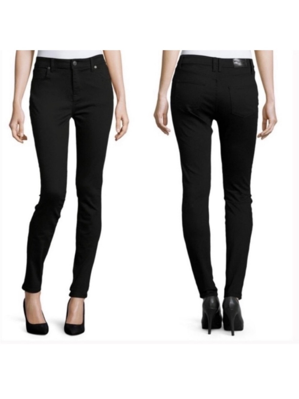 Burberry Brit Black High Rise Skinny Jeans - Size 29